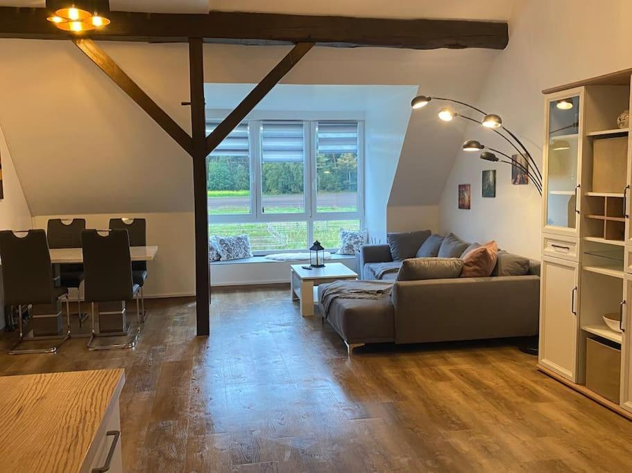 Wunderschoene Ferienwohnung Auf Dem Bauernhof Greven Dış mekan fotoğraf