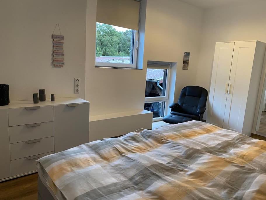 Wunderschoene Ferienwohnung Auf Dem Bauernhof Greven Dış mekan fotoğraf
